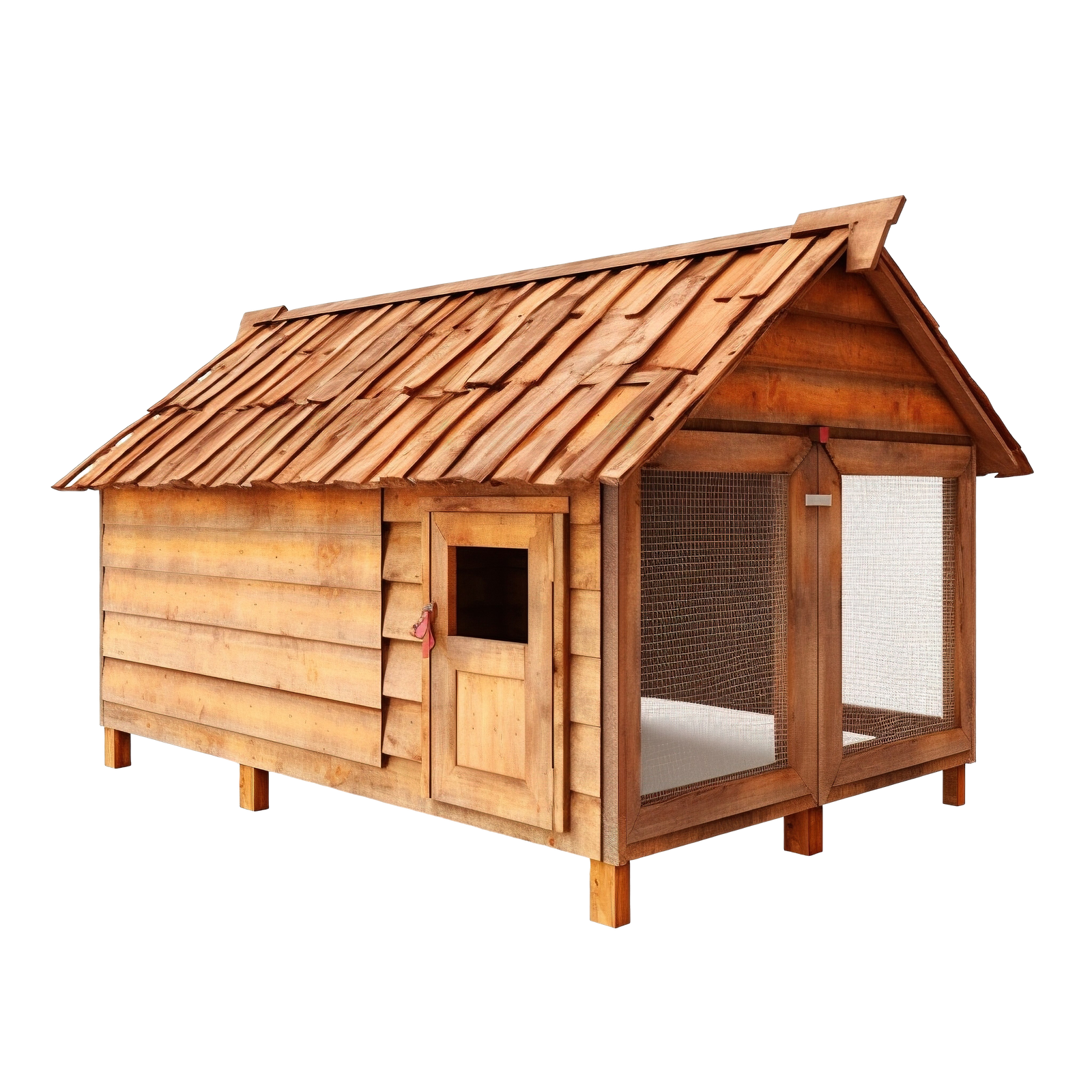 wood chicken coop