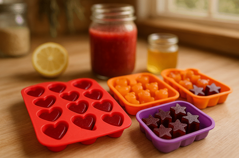 Homemade Fruit Gummies