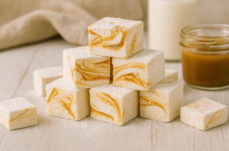 Salted Caramel Honey Marshmallows